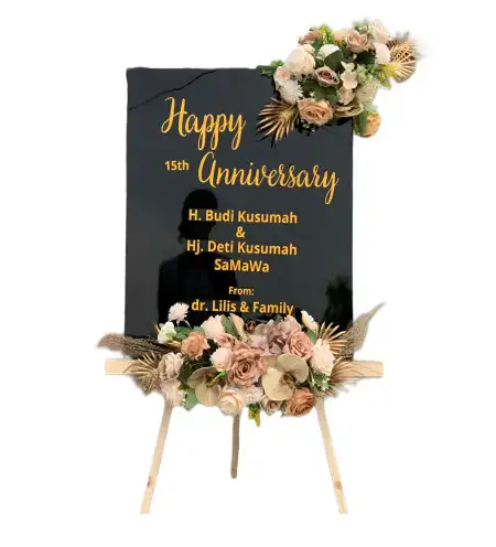 Papan Bunga Akrilik Krayan